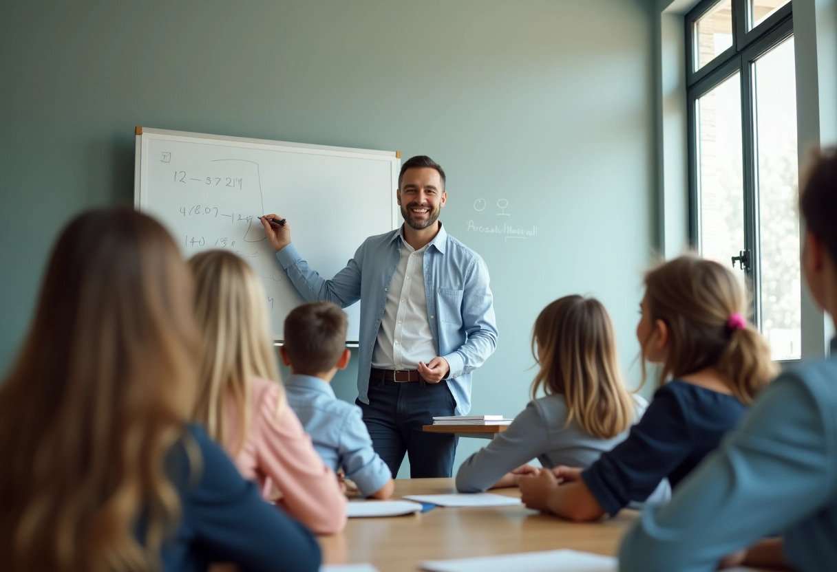 enseignants  salle de classe